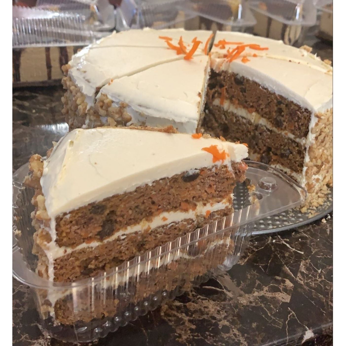 3 Layer Carrot Cake (1 Slice)