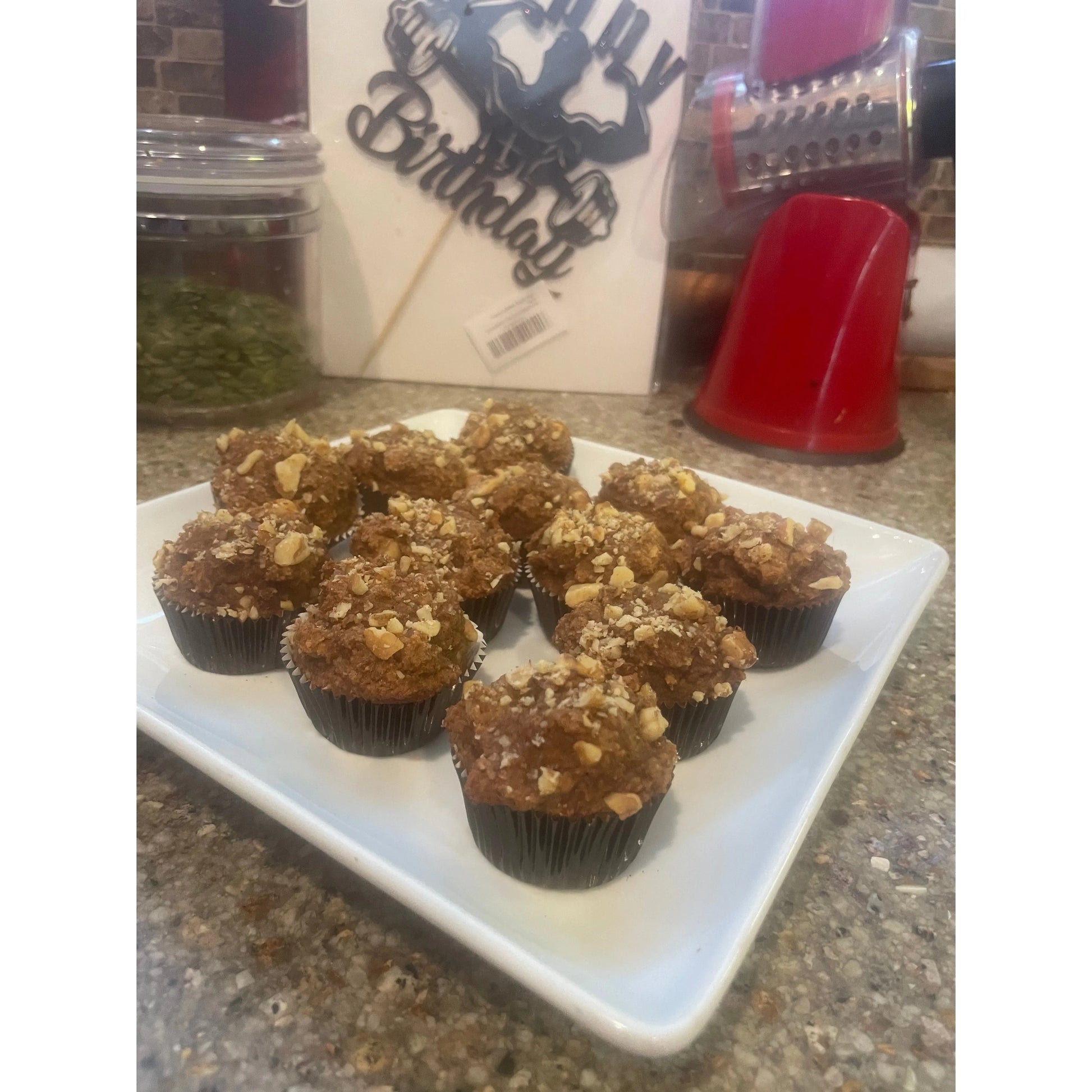 Gluten Free, Sugar Free Bakery Las Vegas - Banana Nut Cupcakes